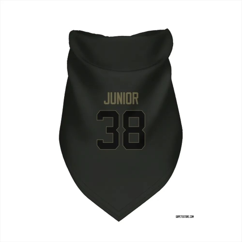 Green Bay Packers Gregory Junior Black Service Pet Bandana for Dog & Cat