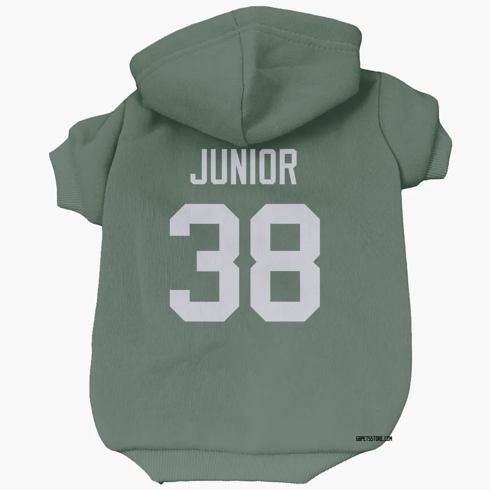 Green Bay Packers Gregory Junior Green Pet Hoodie for Dog & Cat