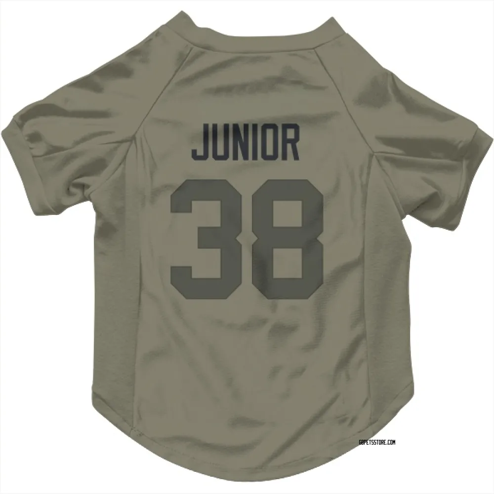 Green Bay Packers Gregory Junior Olive Pet Jersey for Dog & Cat