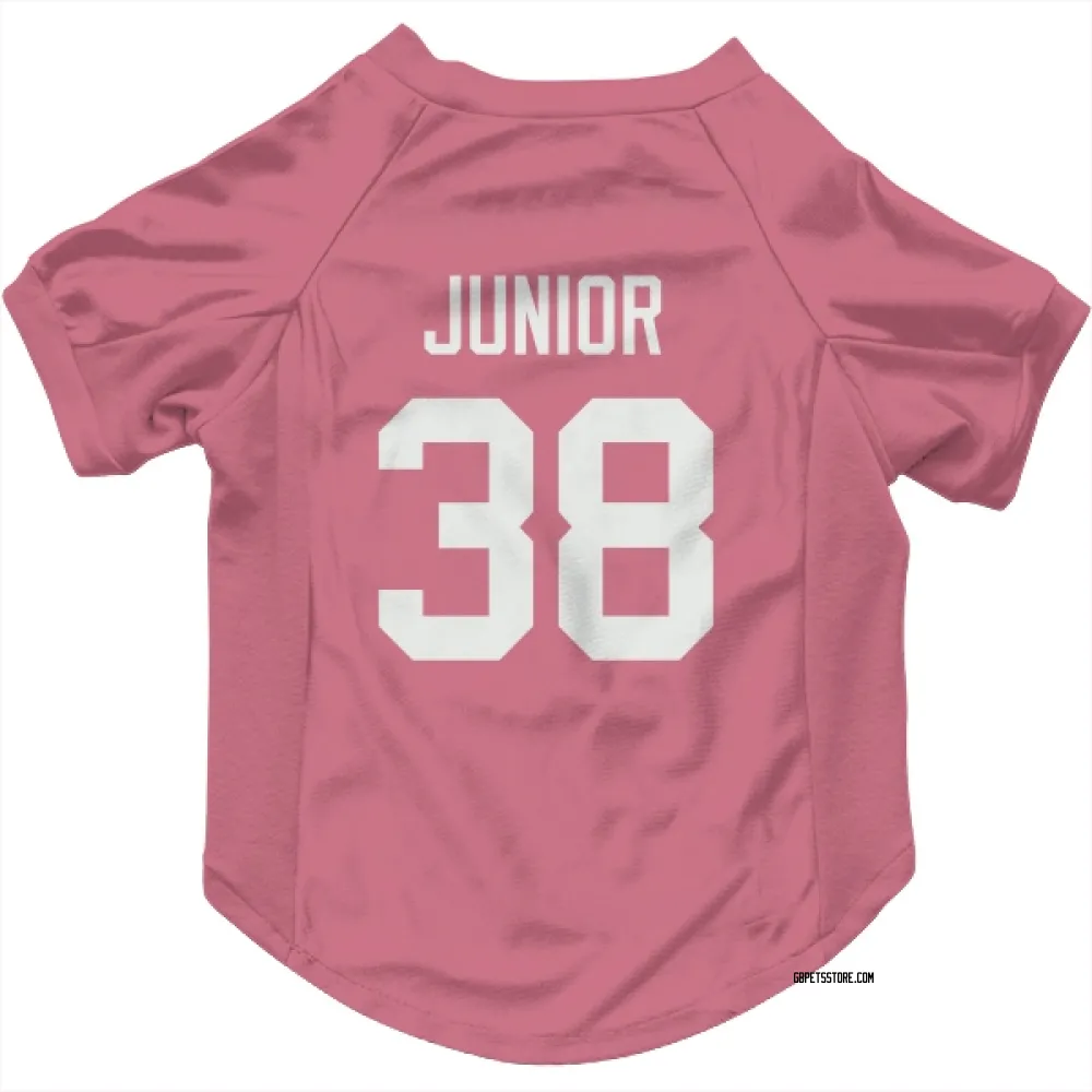 Green Bay Packers Gregory Junior Pink Pet Jersey for Dog & Cat