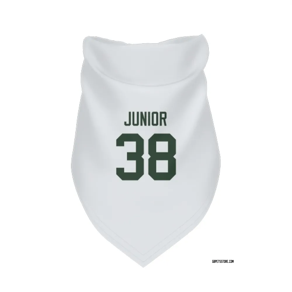 Green Bay Packers Gregory Junior White Pet Bandana for Dog & Cat
