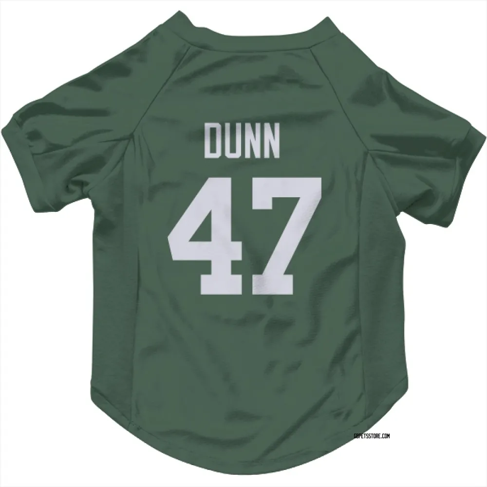 Green Bay Packers Isaiah Dunn Green Pet Jersey for Dog & Cat