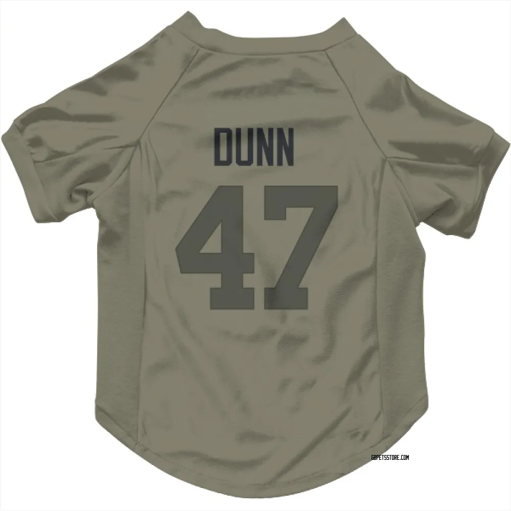 Green Bay Packers Isaiah Dunn Olive Pet Jersey for Dog & Cat