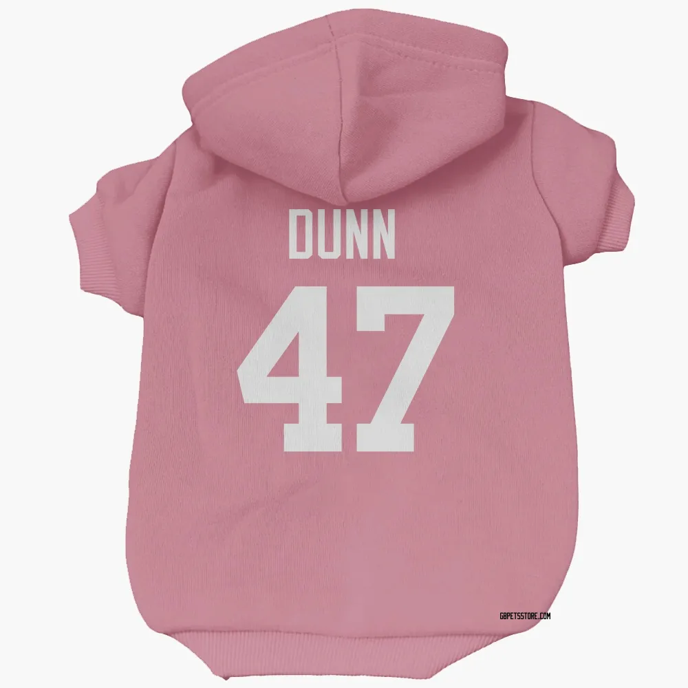 Green Bay Packers Isaiah Dunn Pink Pet Hoodie for Dog & Cat
