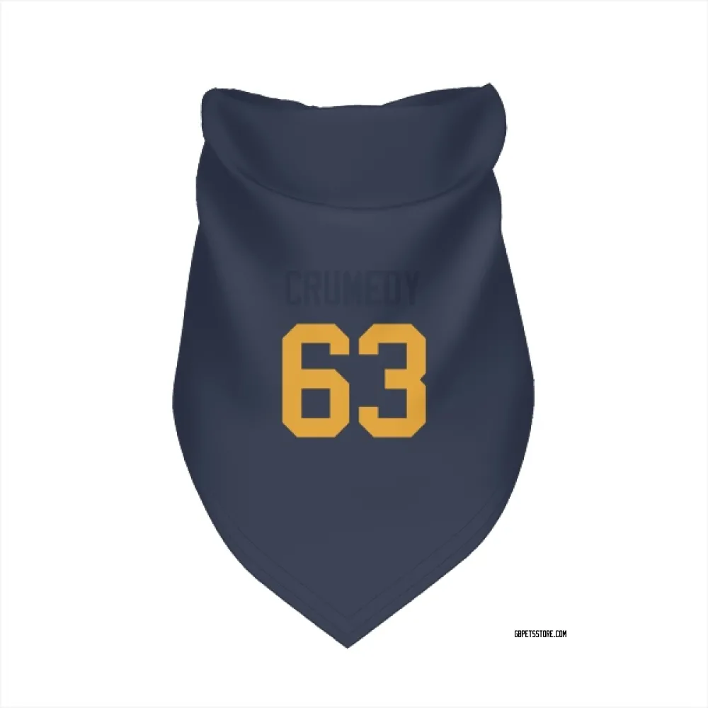 Green Bay Packers Jaden Crumedy Navy Pet Bandana for Dog & Cat