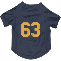 Green Bay Packers Jaden Crumedy Navy Pet Jersey for Dog & Cat