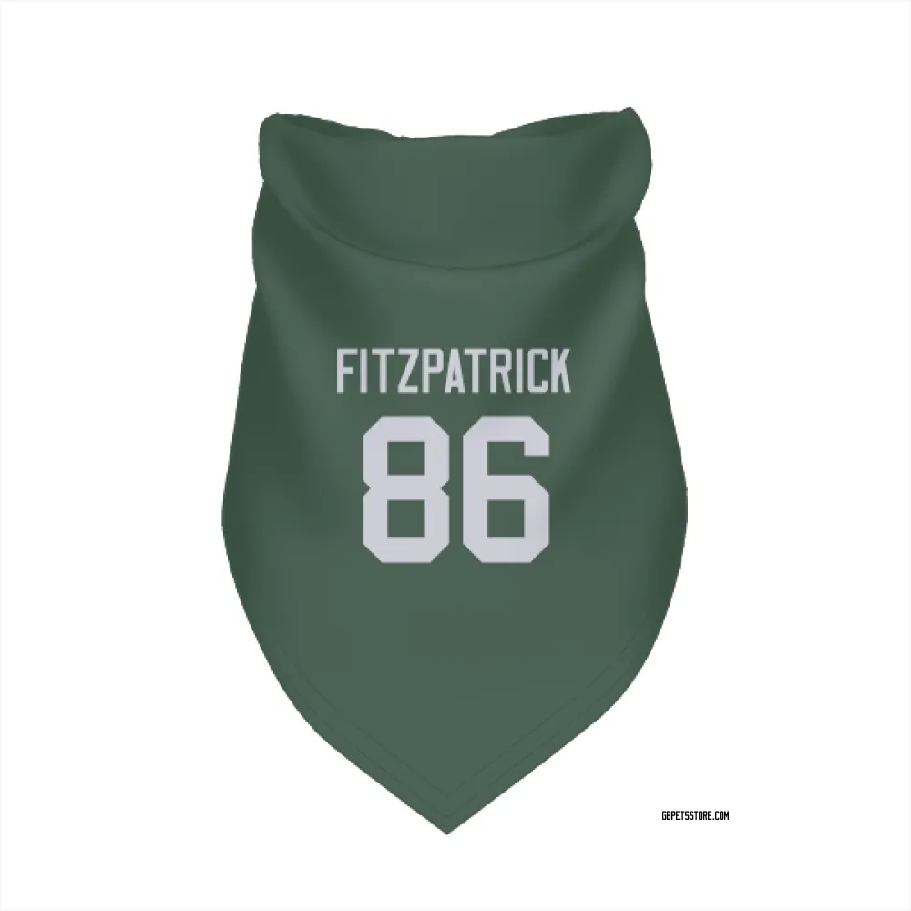 Green Bay Packers John FitzPatrick Green Pet Bandana for Dog & Cat