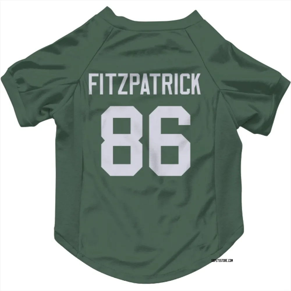 Green Bay Packers John FitzPatrick Green Pet Jersey for Dog & Cat
