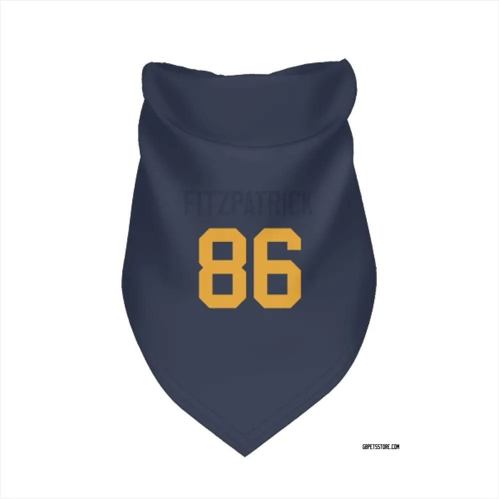 Green Bay Packers John FitzPatrick Navy Pet Bandana for Dog & Cat