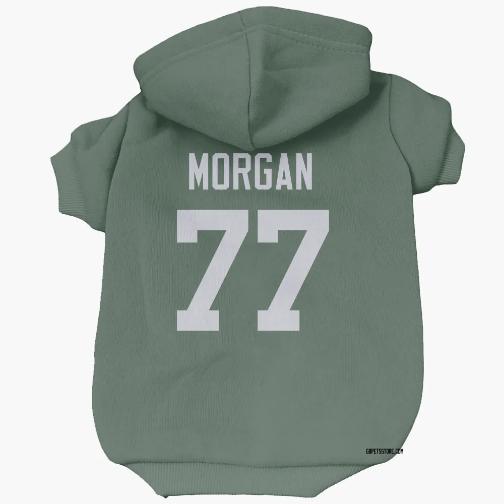 Green Bay Packers Jordan Morgan Green Pet Hoodie for Dog & Cat