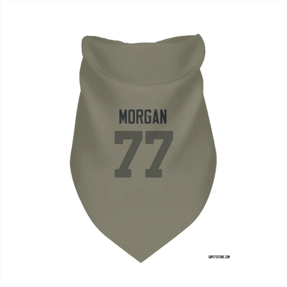 Green Bay Packers Jordan Morgan Olive Pet Bandana for Dog & Cat