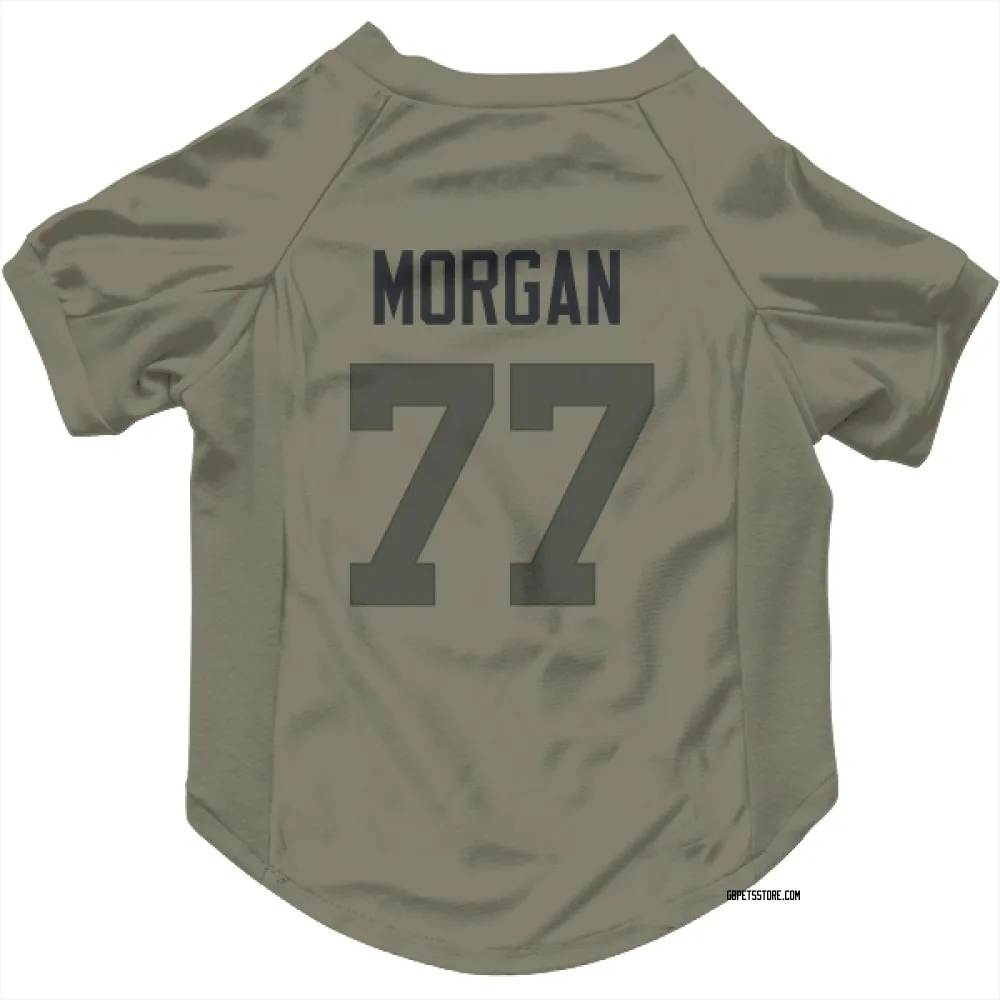 Green Bay Packers Jordan Morgan Olive Pet Jersey for Dog & Cat