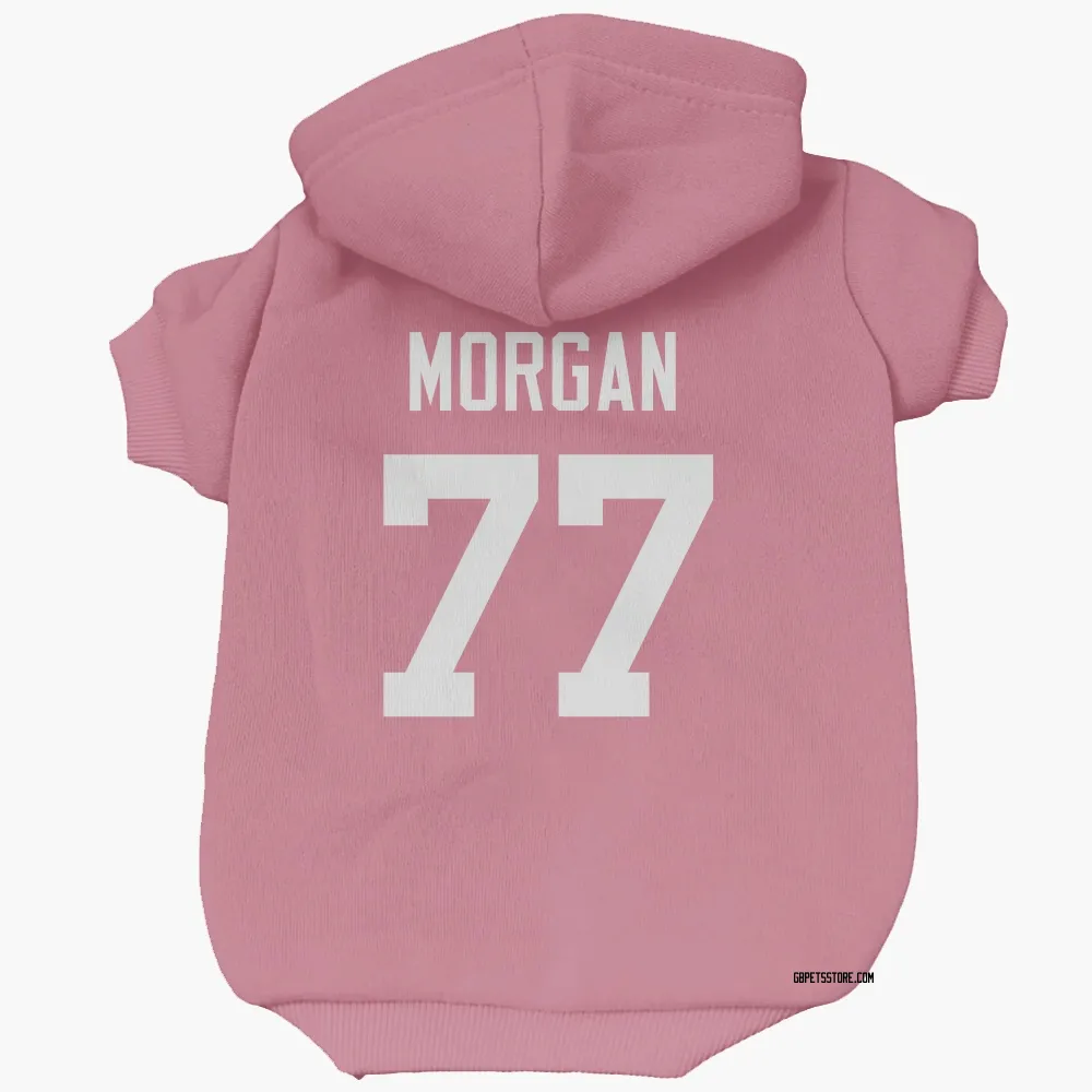 Green Bay Packers Jordan Morgan Pink Pet Hoodie for Dog & Cat