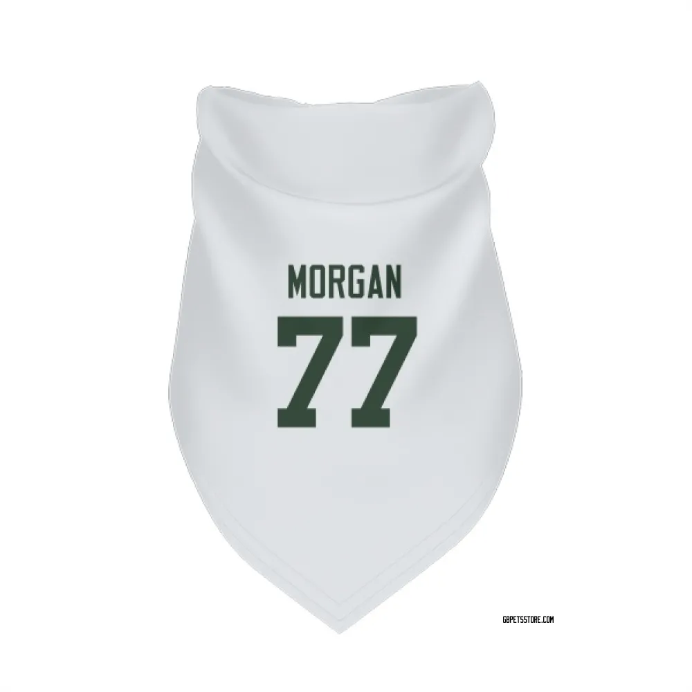 Green Bay Packers Jordan Morgan White Pet Bandana for Dog & Cat