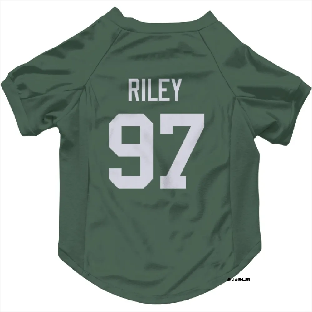 Green Bay Packers Jordon Riley Green Pet Jersey for Dog & Cat