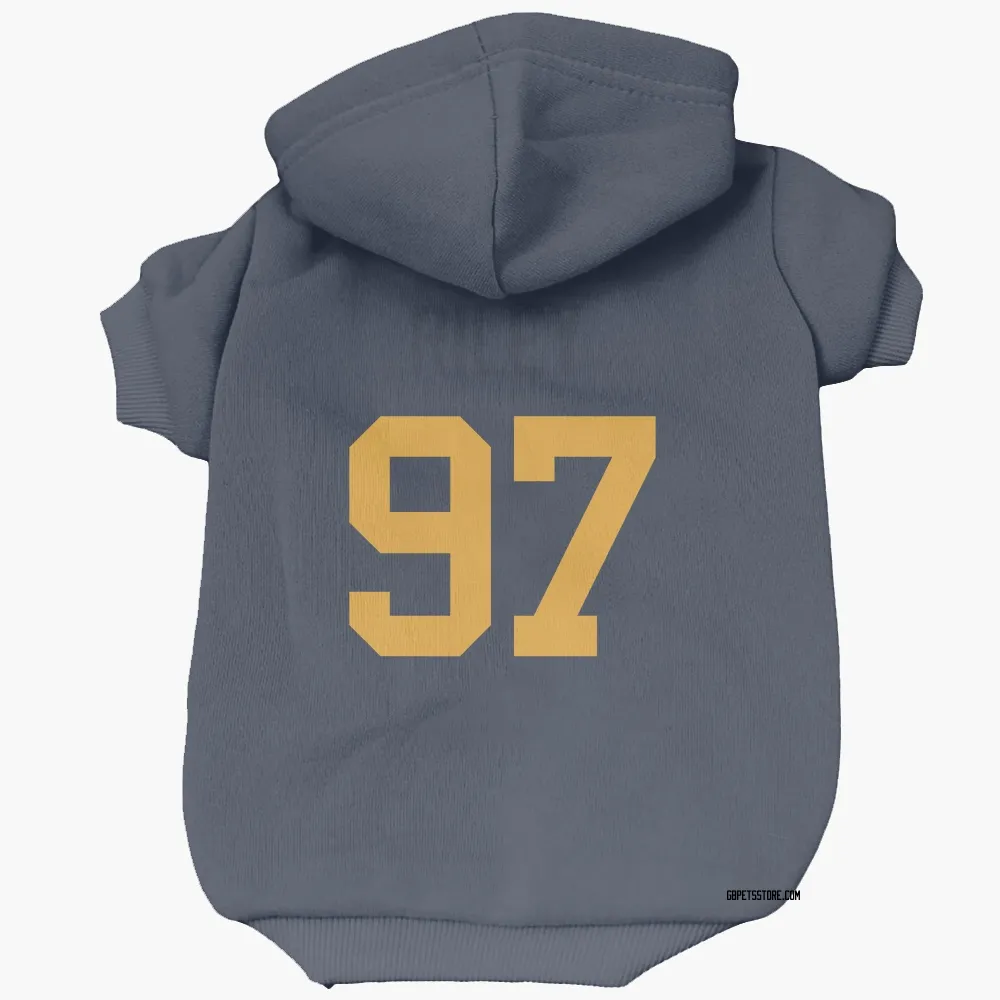 Green Bay Packers Jordon Riley Navy Pet Hoodie for Dog & Cat