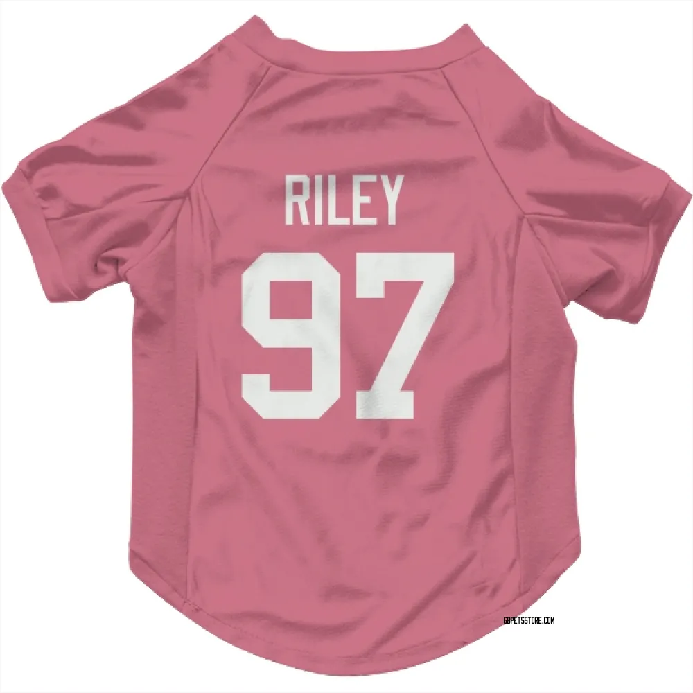Green Bay Packers Jordon Riley Pink Pet Jersey for Dog & Cat