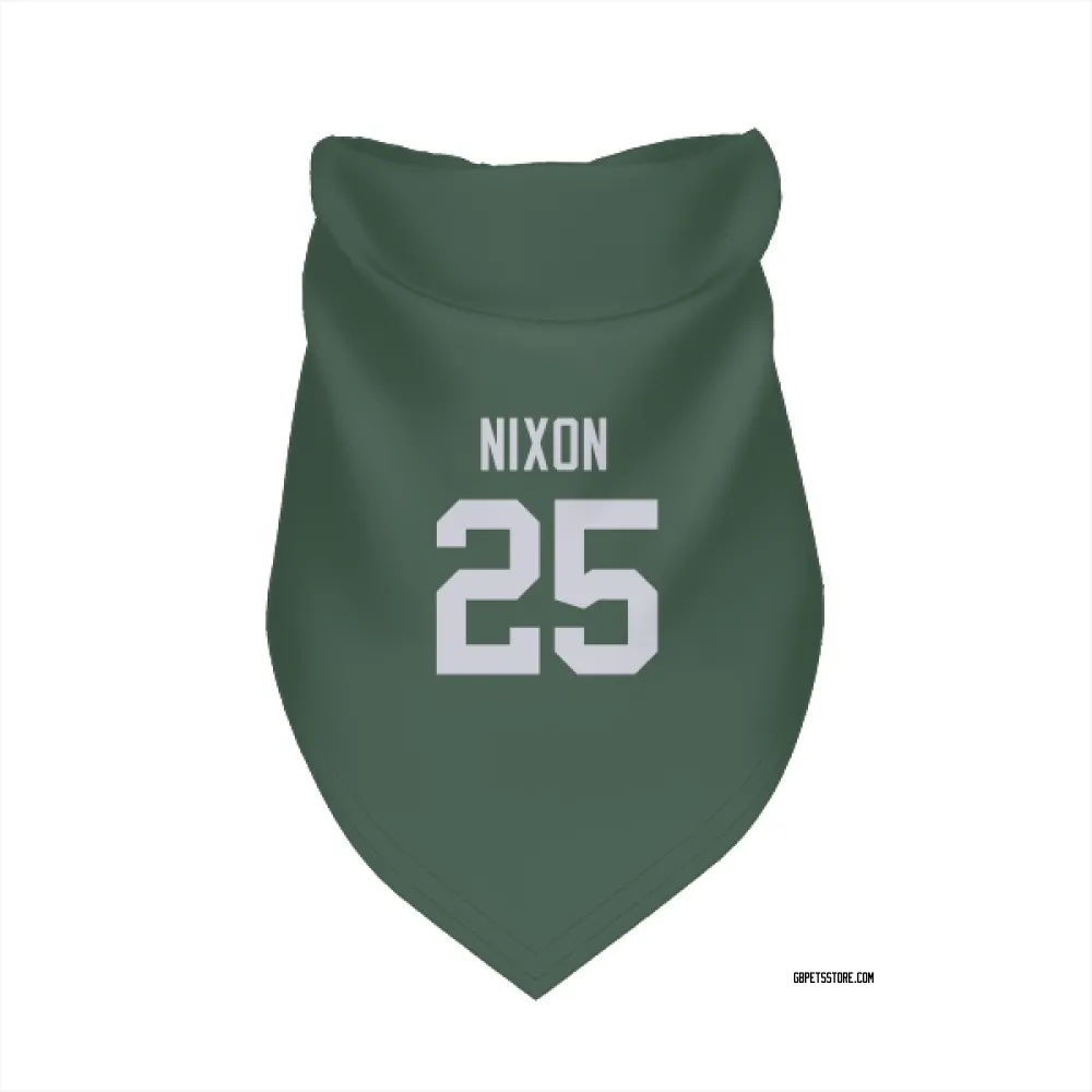 Green Bay Packers Keisean Nixon Green Pet Bandana for Dog & Cat
