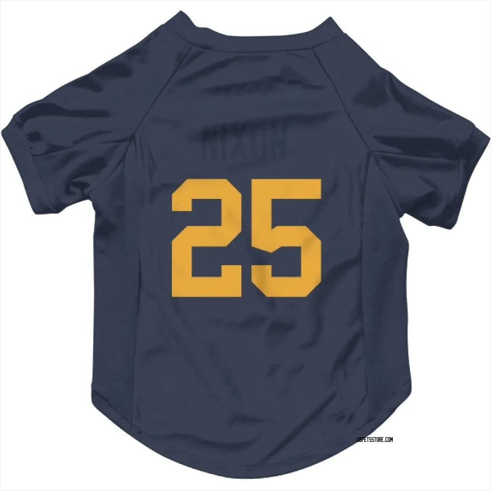 Green Bay Packers Keisean Nixon Navy Pet Jersey for Dog & Cat