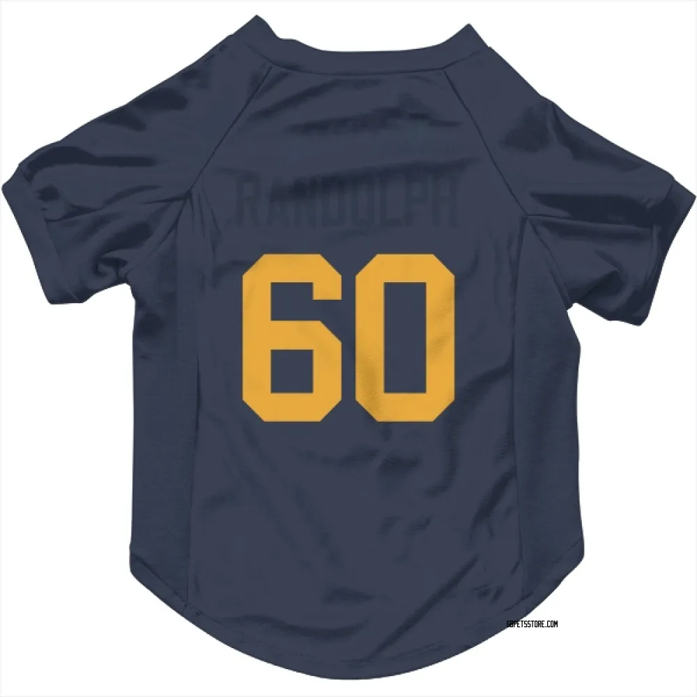 Green Bay Packers Keith Randolph Navy Pet Jersey for Dog & Cat