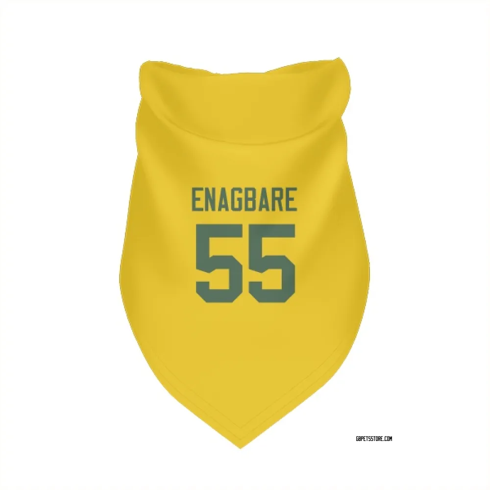 Green Bay Packers Kingsley Enagbare Gold Pet Bandana for Dog & Cat