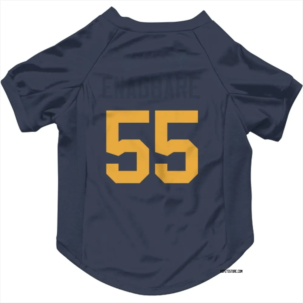 Green Bay Packers Kingsley Enagbare Navy Pet Jersey for Dog & Cat
