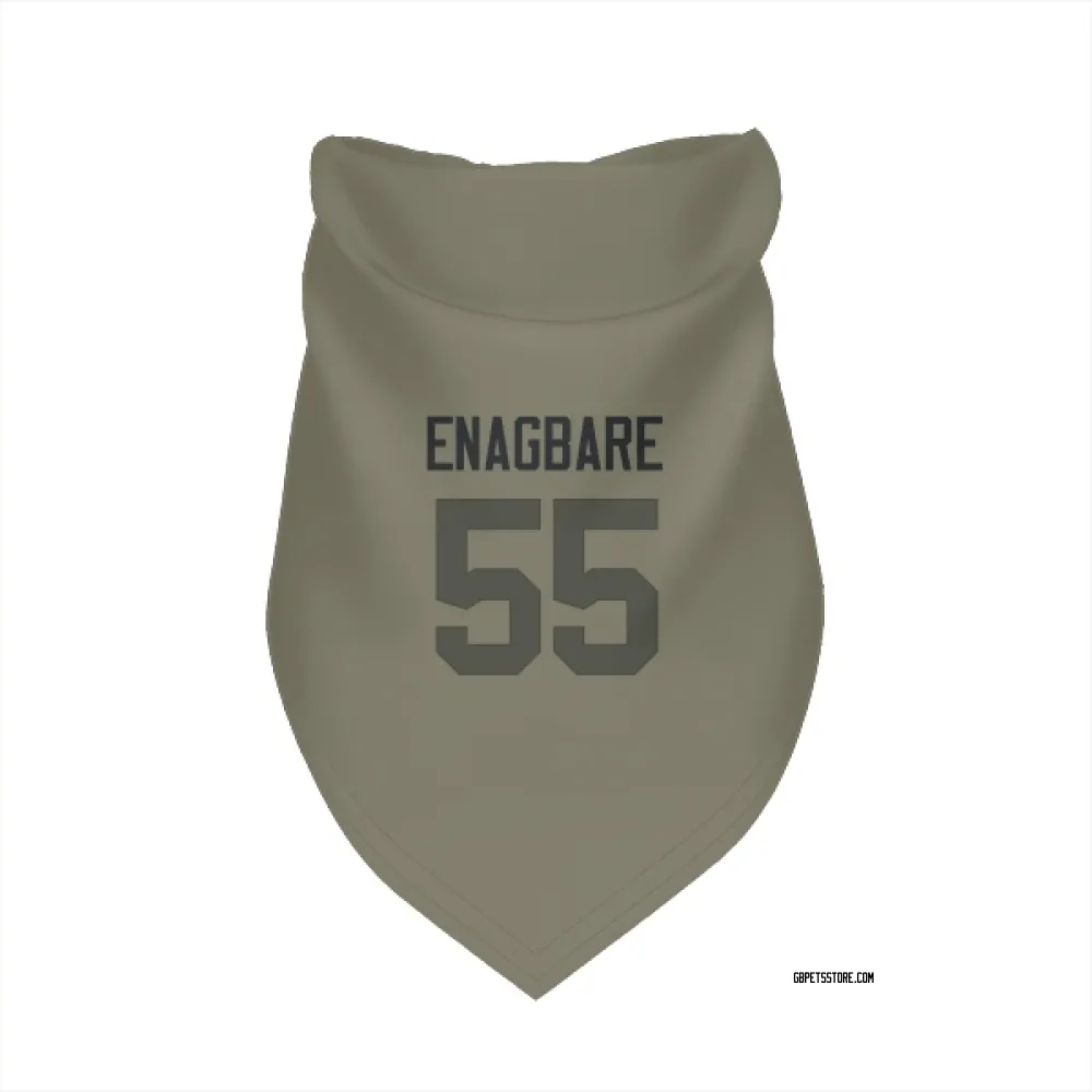 Green Bay Packers Kingsley Enagbare Olive Pet Bandana for Dog & Cat