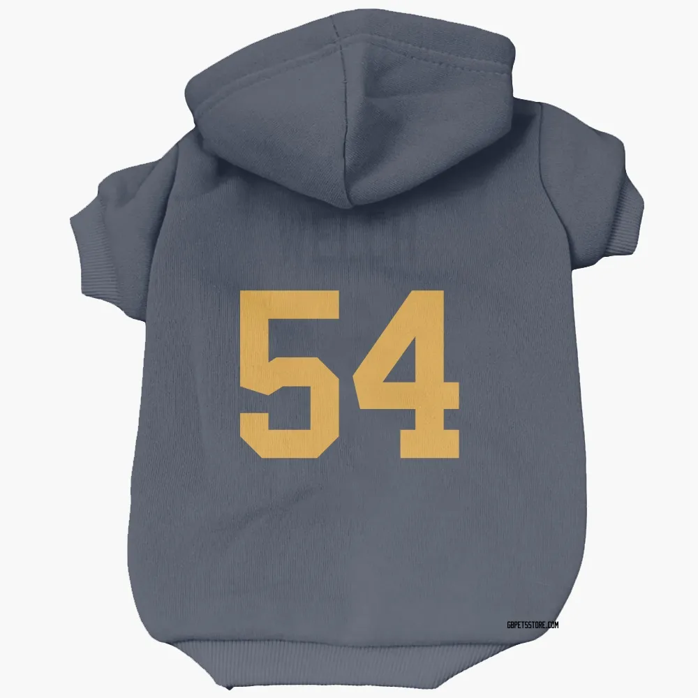 Green Bay Packers Kristian Welch Navy Pet Hoodie for Dog & Cat