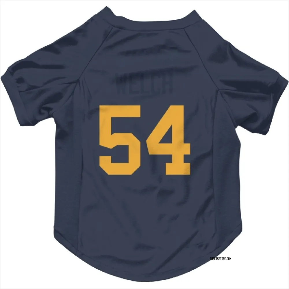 Green Bay Packers Kristian Welch Navy Pet Jersey for Dog & Cat