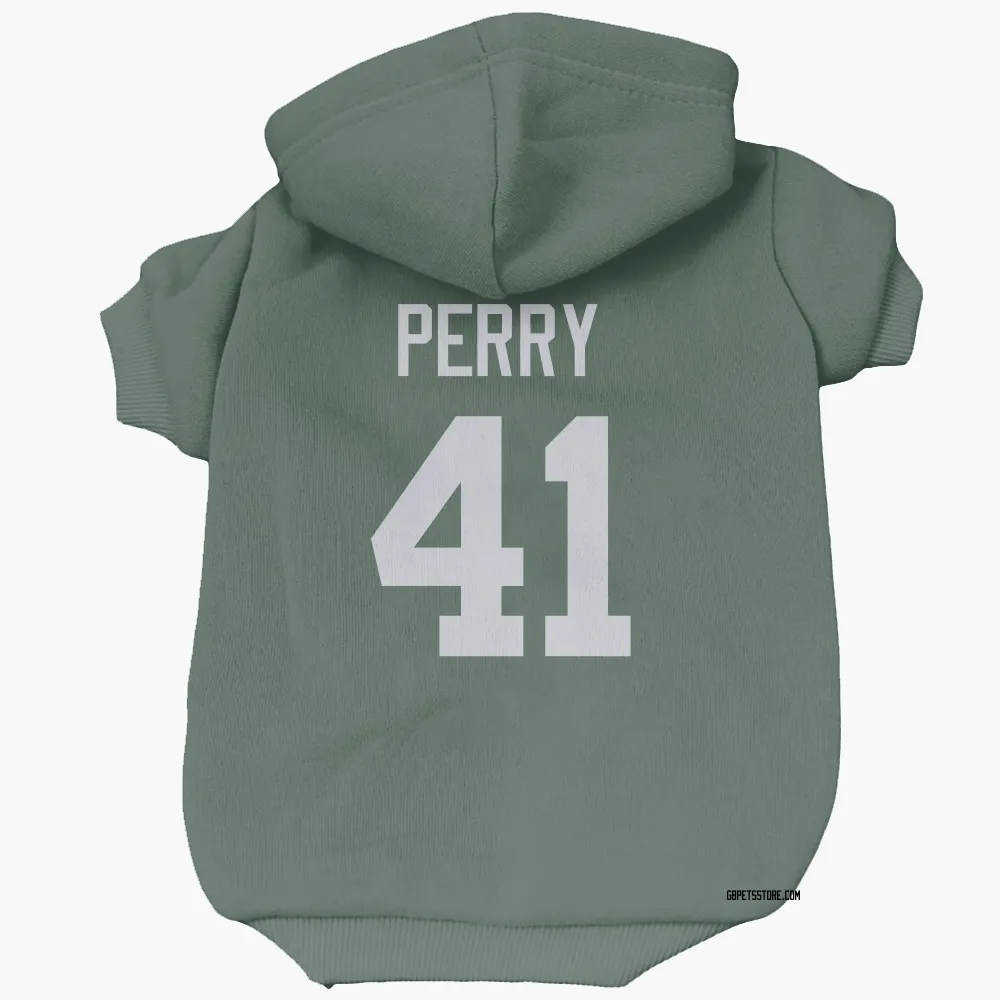 Green Bay Packers Mark Perry Green Pet Hoodie for Dog & Cat