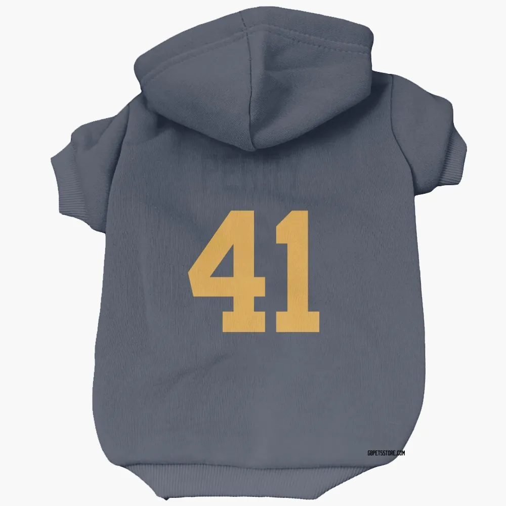 Green Bay Packers Mark Perry Navy Pet Hoodie for Dog & Cat