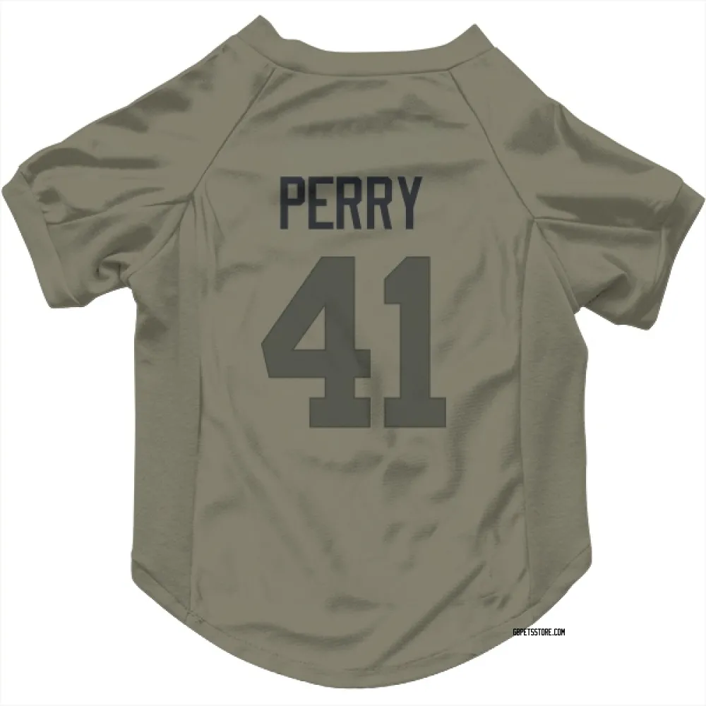 Green Bay Packers Mark Perry Olive Pet Jersey for Dog & Cat