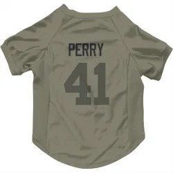 Green Bay Packers Mark Perry Olive Pet Jersey for Dog & Cat