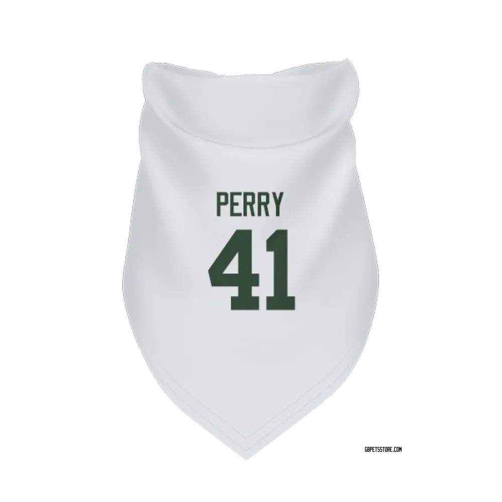 Green Bay Packers Mark Perry White Pet Bandana for Dog & Cat