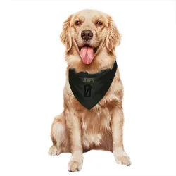 Green Bay Packers Marlon Jones Black Service Pet Bandana for Dog & Cat