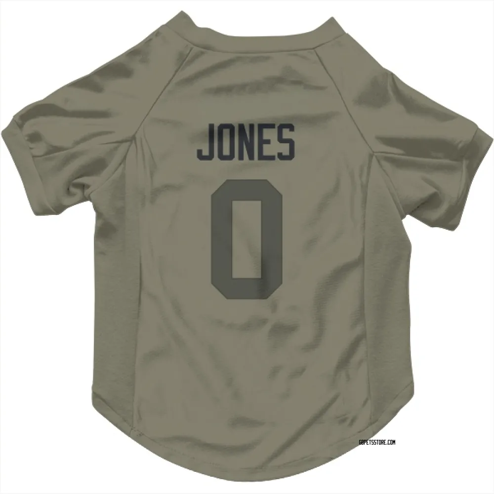 Green Bay Packers Marlon Jones Olive Pet Jersey for Dog & Cat