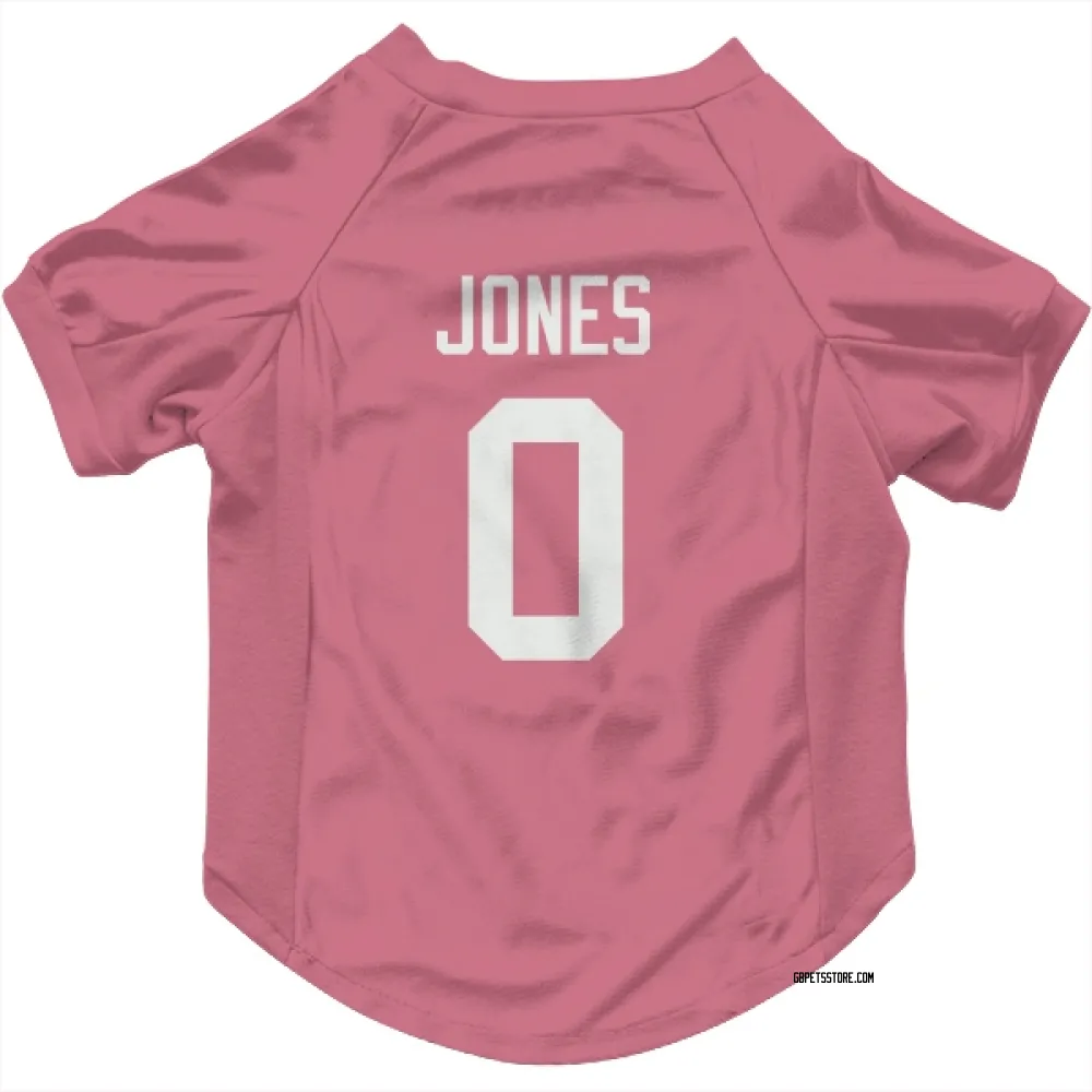 Green Bay Packers Marlon Jones Pink Pet Jersey for Dog & Cat