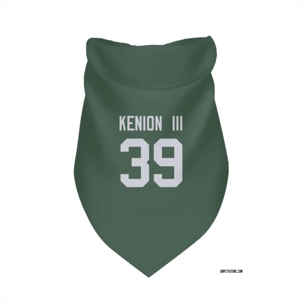 Green Bay Packers Murvin Kenion III Green Pet Bandana for Dog & Cat