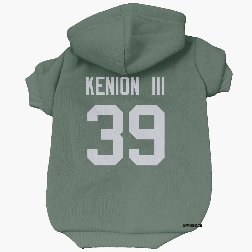 Green Bay Packers Murvin Kenion III Green Pet Hoodie for Dog & Cat