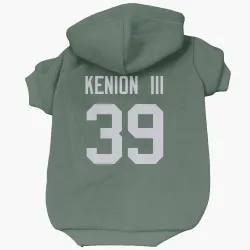 Green Bay Packers Murvin Kenion III Green Pet Hoodie for Dog & Cat