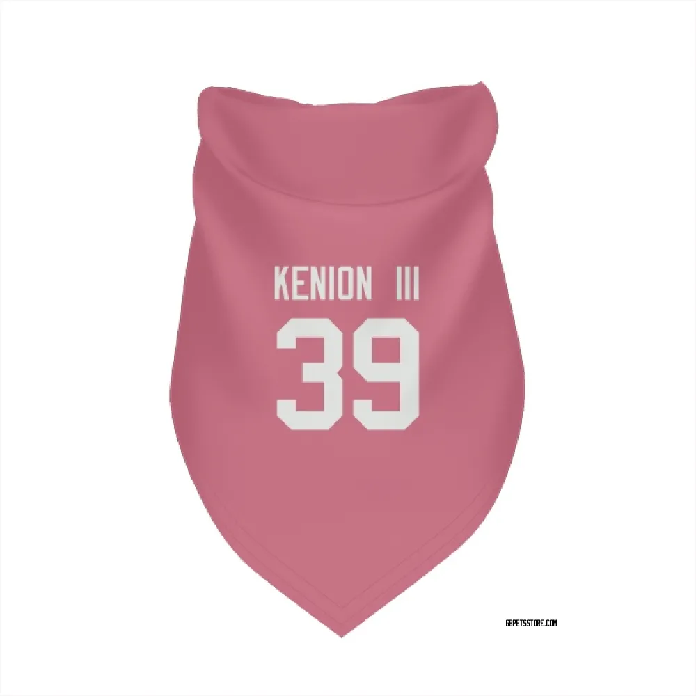 Green Bay Packers Murvin Kenion III Pink Pet Bandana for Dog & Cat