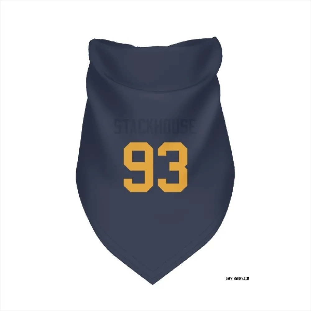 Green Bay Packers Nazir Stackhouse Navy Pet Bandana for Dog & Cat