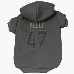 Green Bay Packers Nyjalik Kelly Black Service Pet Hoodie for Dog & Cat
