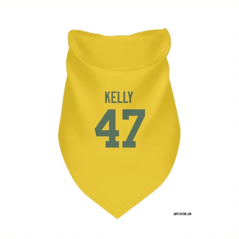 Green Bay Packers Nyjalik Kelly Gold Pet Bandana for Dog & Cat