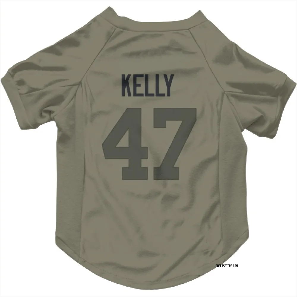 Green Bay Packers Nyjalik Kelly Olive Pet Jersey for Dog & Cat