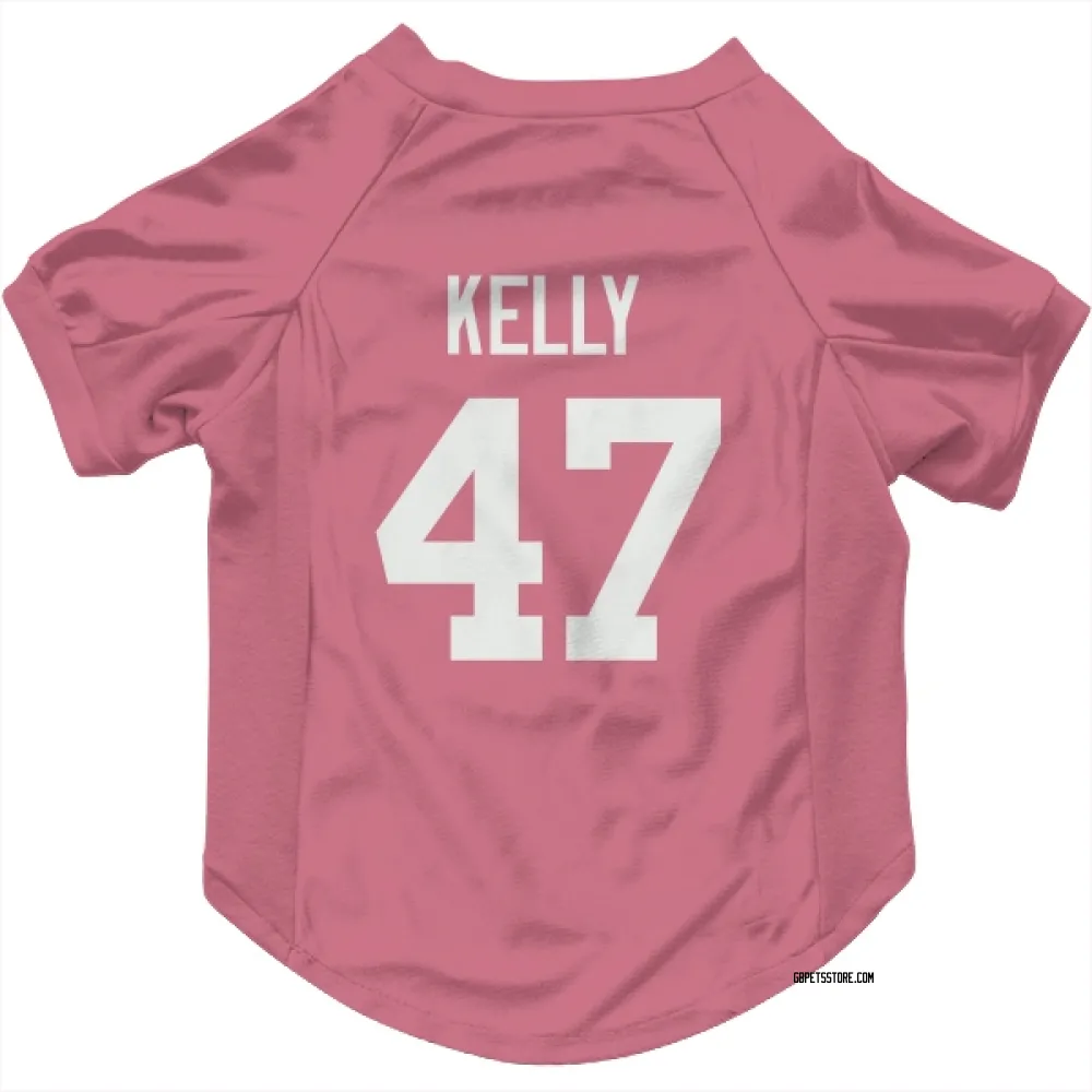 Green Bay Packers Nyjalik Kelly Pink Pet Jersey for Dog & Cat
