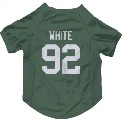 Green Bay Packers Reggie White Green Pet Jersey for Dog & Cat