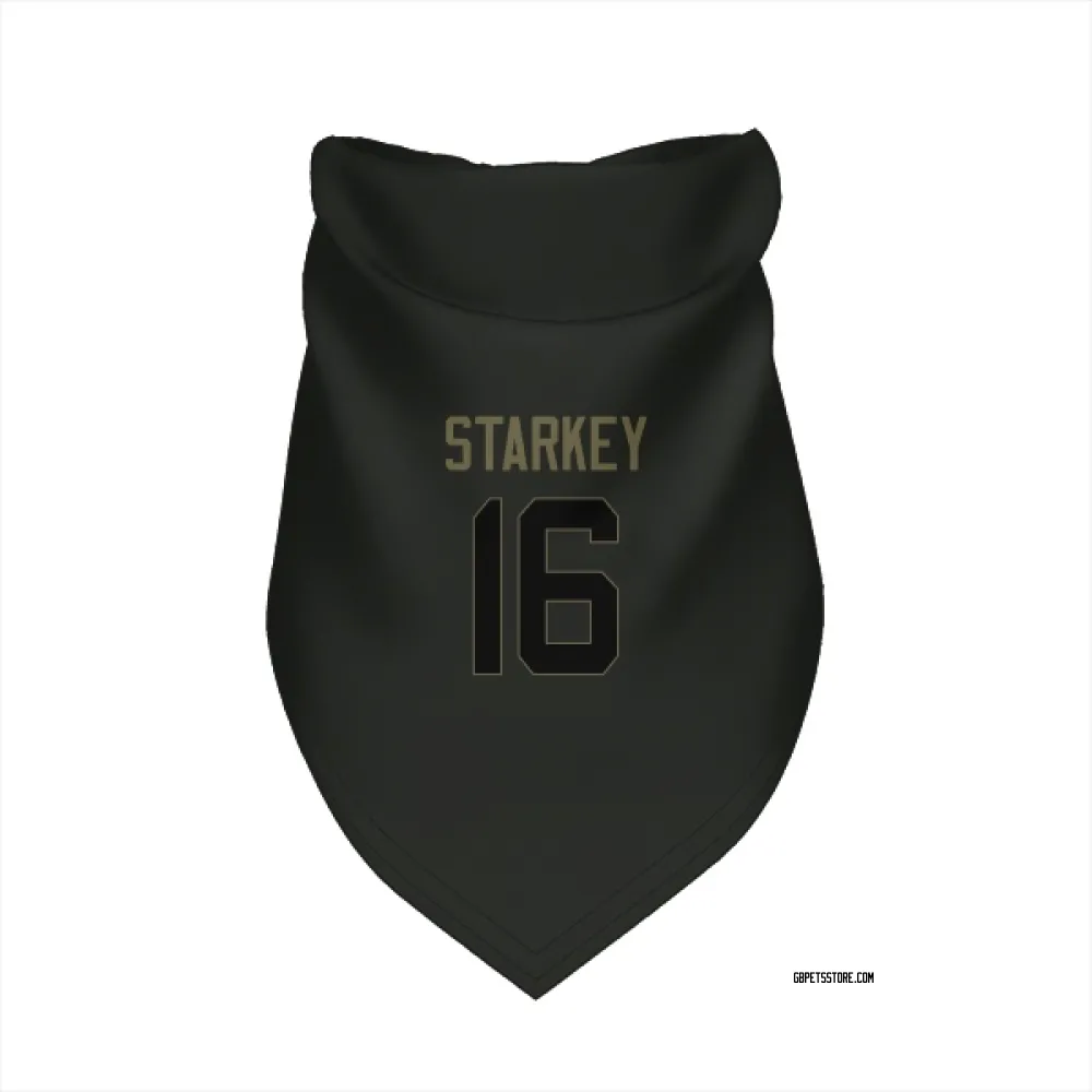 Green Bay Packers Rory Starkey Black Service Pet Bandana for Dog & Cat