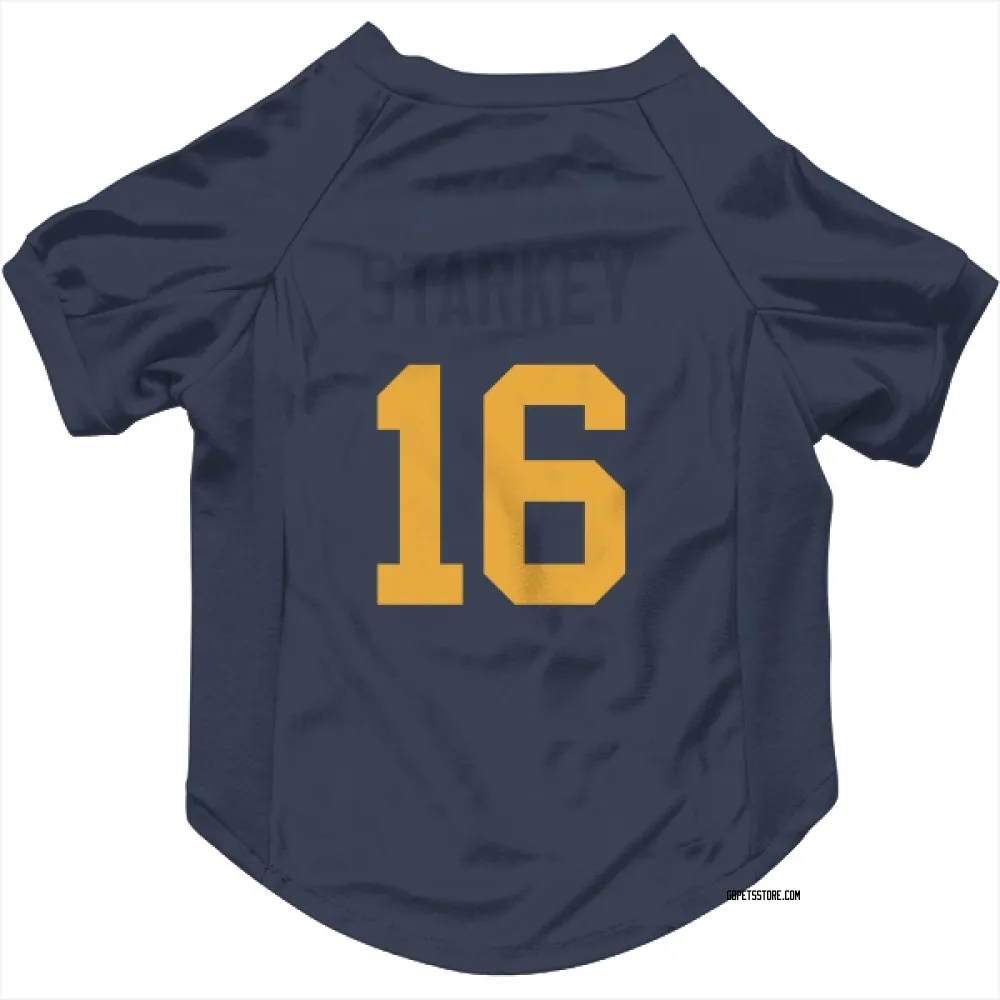 Green Bay Packers Rory Starkey Navy Pet Jersey for Dog & Cat