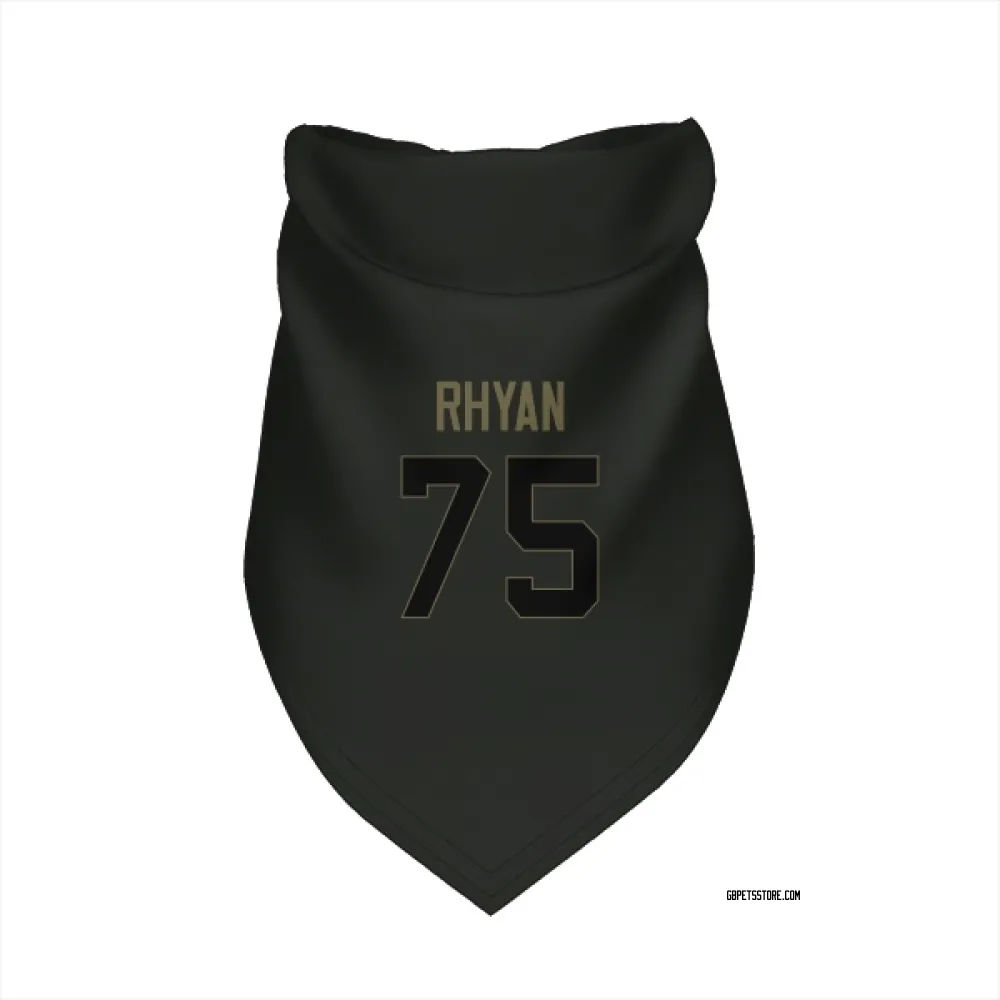 Green Bay Packers Sean Rhyan Black Service Pet Bandana for Dog & Cat